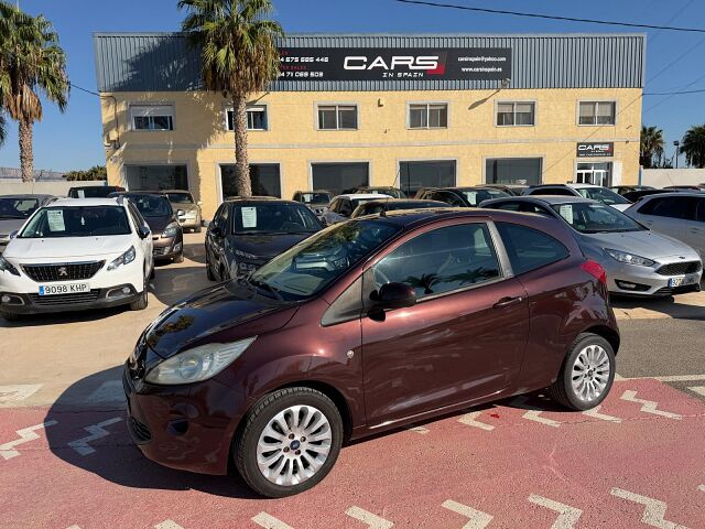 FORD KA TITANIUM 1.2 PETROL SPANISH LHD IN SPAIN ONLY 51000 MILES SUPER 2009